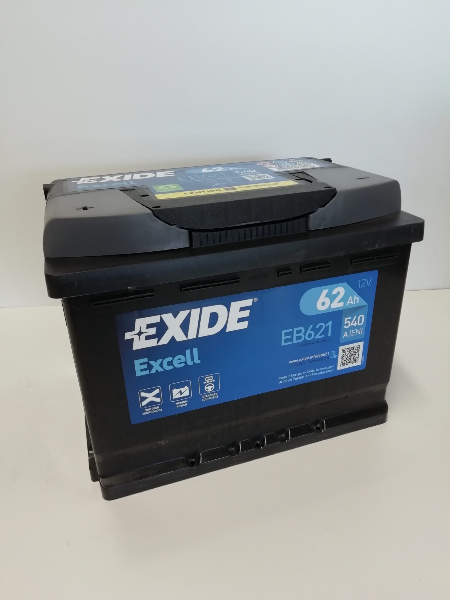 Аккумулятор exide 62ah