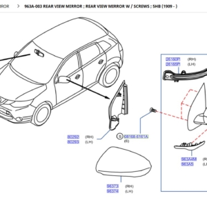 Küljepeegel 96302HV51A
