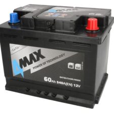 AKU 4 MAX, 60AH, 540A 12V, 242X175X195